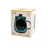 Theekop met filter 600ml Forest Green