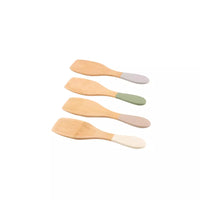 Set of 4 bamboo spatulas