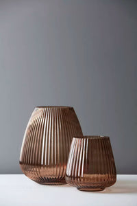 Vase mocha ø 24.5cm H 28cm