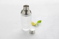 Cobbler shaker uit glas 400ml