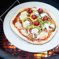 Pierre à pizza avec support ø 34cm