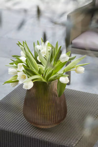 Vase mocha ø 24.5cm H 28cm