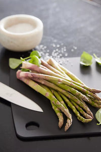 Planche à découper en fibre de bois noir 29.8x23.5cm FSC®