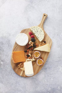 Acacia wood serving board 47x25x1.5cm FSC®