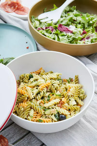 Serving bowl in rPET Summer Sand ø 24cm H 10cm