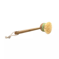 Brosse à vaisselle en bambou et matière synthétique recyclée