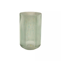 Vase vert Ø 12.5cm H 22.7cm