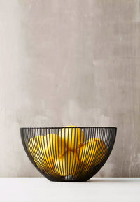 Wire basket black ø 25cm