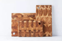 Teak wood cutting board 40x20cm