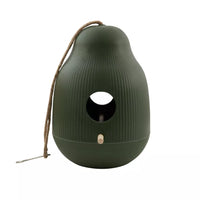 Nichoir en fibre de bambou vert chasseur