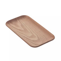 Rectangular serving tray walnut 22x12cm