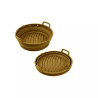 Foldable airfryer basket Cumin 15x15x9cm