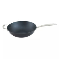 Pan-à-moi wok en fonte avec revêtement excalibur ø 30cm