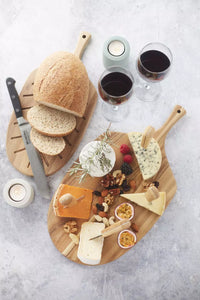 Acacia wood serving board 47x25x1.5cm FSC®