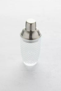 Cobbler shaker uit glas 400ml