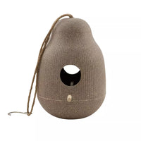 Nichoir en fibre de bambou naturel