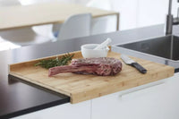 Bamboo over the sink board with groove 60x40x4cm FSC®