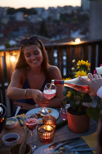 Bougeoir pour bougie chauffe-plat moka ø 8.8cm H 10cm