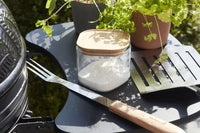 Storage jar with bamboo lid 600ml