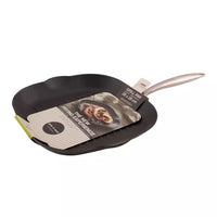 Pan-à-moi cast iron grill pan with excalibur non-stick coating 28x28cm