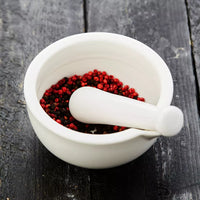 Vijzel & stamper wit