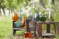 Vaas grijs Ø 18.5cm H 24.5cm