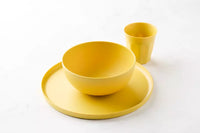 12-delige dinerset uit rPET Mimosa Yellow