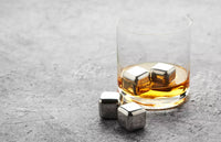 Set van 4 herbruikbare ijsblokjes met zakje