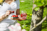 Sharing acacia appetiser serving tray 22x11x2cm FSC®