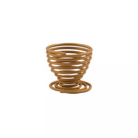 Wire egg cup gold