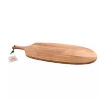Long acacia wood serving board 56x18x1.5cm FSC®