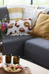 Sierkussen uit 100% gerecycleerd katoen Dots