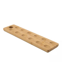 Bamboo tapas/deviled eggs serving board FSC®