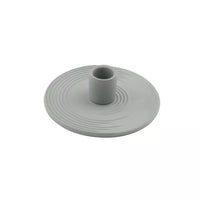 Bougeoir en céramique vert sauge