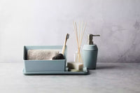 Aanrechtbakje uit bamboevezel mist blauw