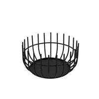Wire basket black Ø 20cm