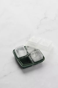 Ice mold spike cube Forest Green