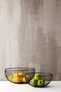 Wire basket black ø 30cm
