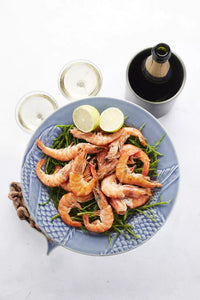 Assiette de présentation bleu Ø 29.5cm