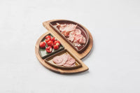 Sharing 1/4 tapas dish Iceberg Green 13x13x2cm