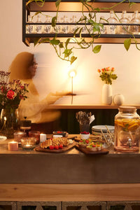 Walnut wood serving board 22.5x15cm FSC®