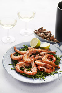 Assiette de présentation bleu Ø 29.5cm