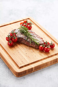 Bamboo meatboard with groove 40x30x3cm FSC®