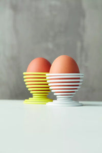 Wire egg cup white