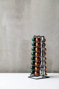 Wire capsule holder for 32 coffee cups