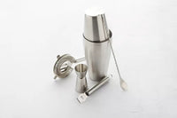 5-delige cocktailset met Boston shaker