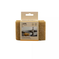 Set de 2 éponges à récurer en fibre de coco