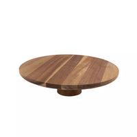 Plat à tarte sur pied en acacia ø 32cm FSC®
