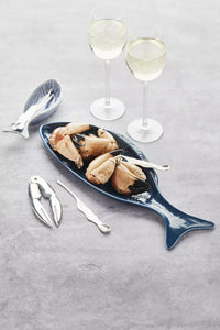 Set fruits de mer 5 pcs - fourchettes et pince à homard
