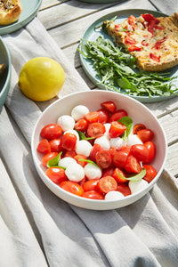 Deep plate in rPET Summer Sand ø 18cm H 5cm